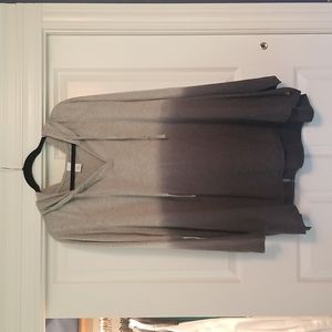 Ombre gray hoodie